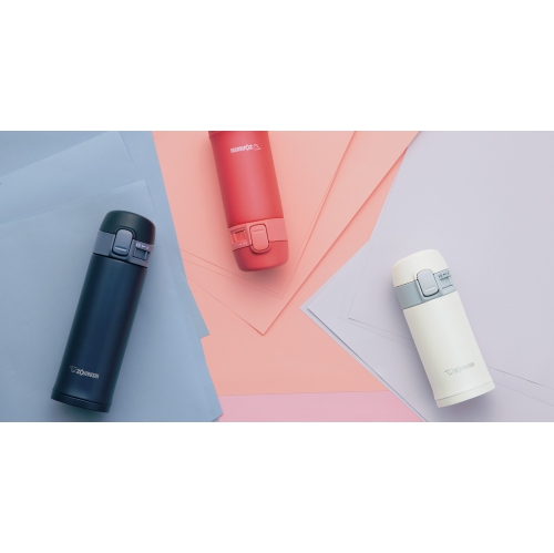 ZOJIRUSHI Slim Ultra-light Stainless Travel Mug SM-PC30 - 10oz White