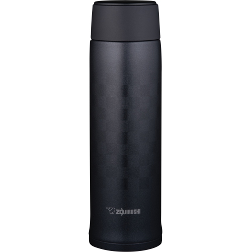 ZOJIRUSHI Twist-Open Stainless Water Bottle SM-NAE48SA - 16oz Ichimatsu Black