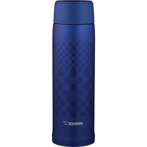 ZOJIRUSHI Twist-Open Stainless Water Bottle SM-NAE48SA - 16oz Ichimatsu Blue