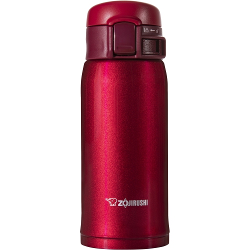 ZOJIRUSHI FlipOpen Insulated Small Travel Mug SMSE36 12oz Red