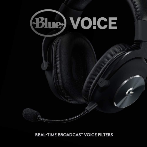 Logitech PRO X Gaming Headset with Blue Vo!ce