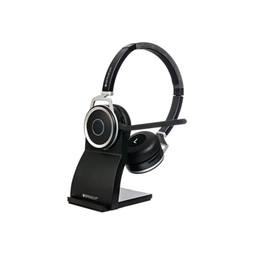 Spracht ZumBT Prestige On-Ear Noise Cancelling Bluetooth Headset with Mic -