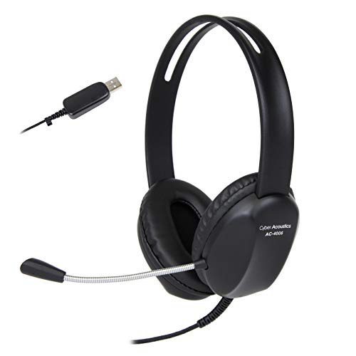 Cyber Acoustics AC-4006 AC-4006 USB Stereo Headset