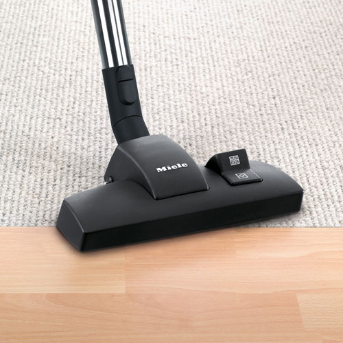 Image 8 of 10.. Miele Classic C1 Hardfloor Canister Vacuum - Tech Blue
