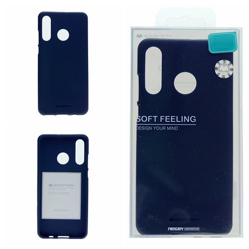 Étui souple Feeling pour Galaxy A10e/A20e, bleu marine