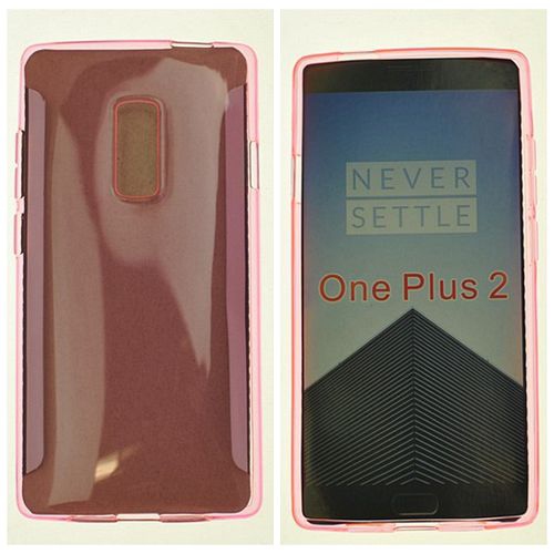 One Plus 2 Glossy, Smooth, Soft TPU Case, Pink