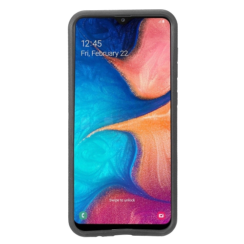 Galaxy A20s Hard Cover Case w/360 degrees rotating ring stand, Purple