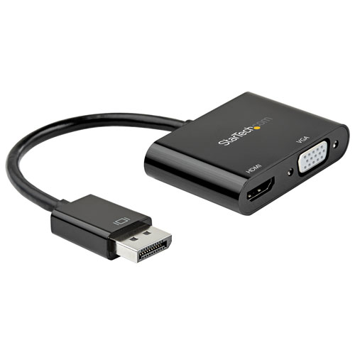 Adaptateur DisplayPort à HDMI/VGA de StarTech