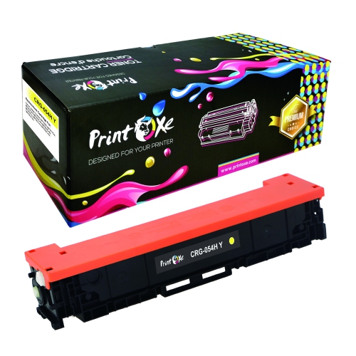 PRINTOXE® CRG 054H Compatible Set of 4 Toner Cartridges High Yield 054 for Canon ImageClass MF622cdw MF640C MF641cw MF642cdw MF643CDW MF644CDW