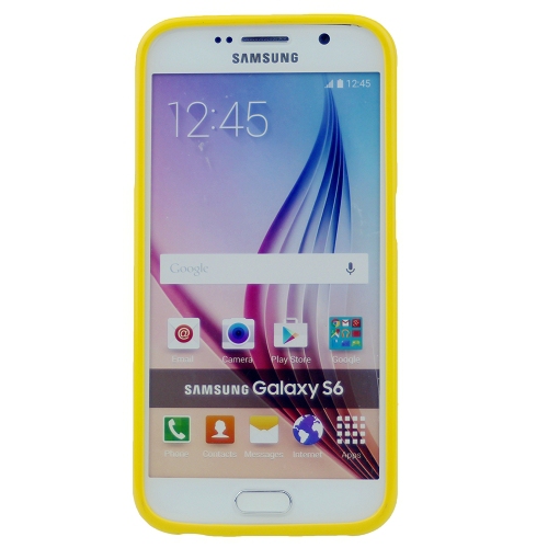 Samsung S6 Goospery Jelly Case, Yellow