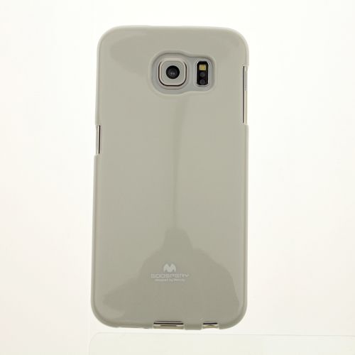 Samsung S6 Goospery Jelly Case, White