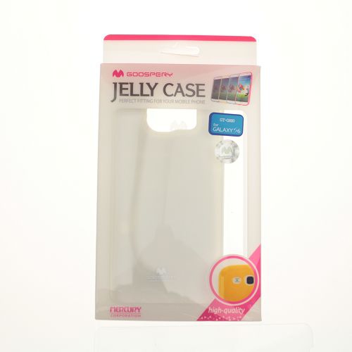 Étui Samsung S6 Goospery Jelly, blanc