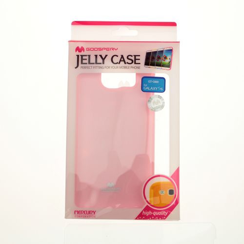 Samsung S6 Goospery Jelly Case, Baby Pink