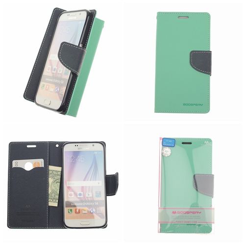 Samsung S6 Goospery Fancy Diary Case, Teal