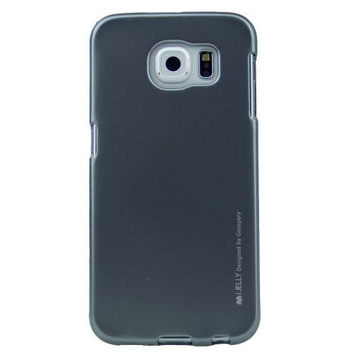 Goospery iJelly Metal Case For Samsung S6, Gray