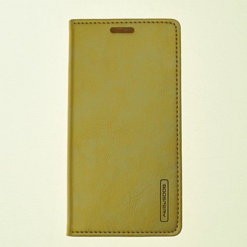 Samsung S6 Goospery Bluemoon Flip Case, Gold