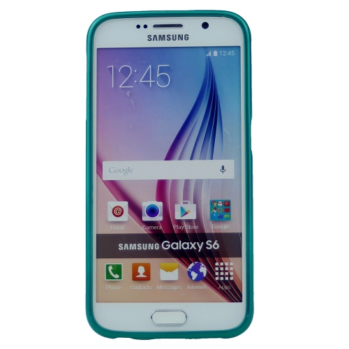 Samsung S6 Goospery iJelly Metal Case, Green