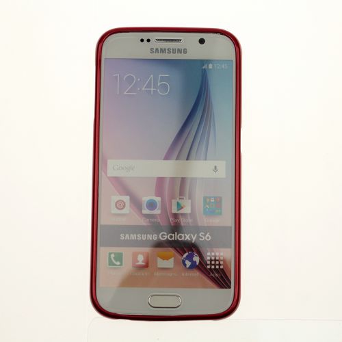 Samsung S6 Goospery Jelly Case, Red