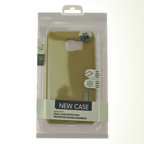No Package Samsung S6 New Dual Layer Armor Case, Or