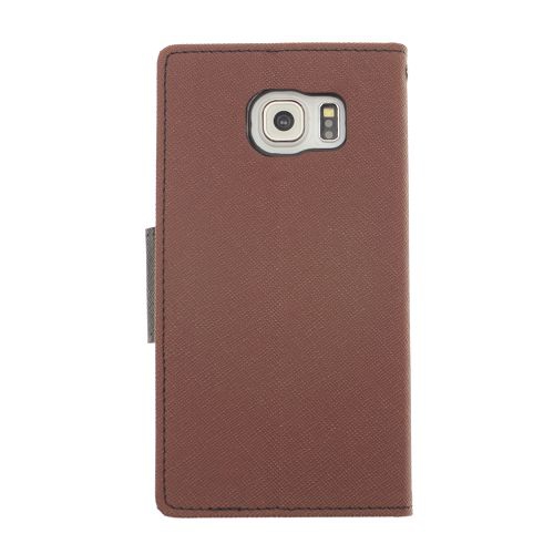 Samsung S6 Goospery Fancy Diary Case, Brown