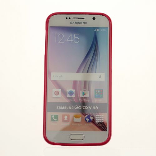 Samsung S6 Goospery Jelly Case, Hot Pink