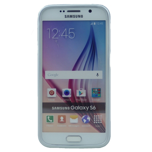 Samsung S6 Goospery iJelly Metal Case, Silver