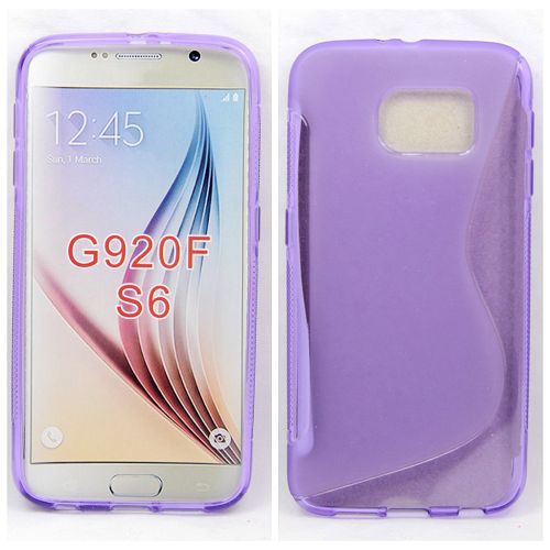 Samsung S6 S Line TPU Case, Purple