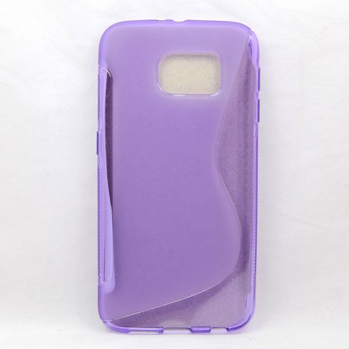 Samsung S6 S Line TPU Case, Purple