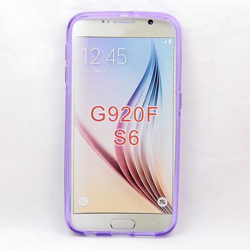 Samsung S6 S Line TPU Case, Purple
