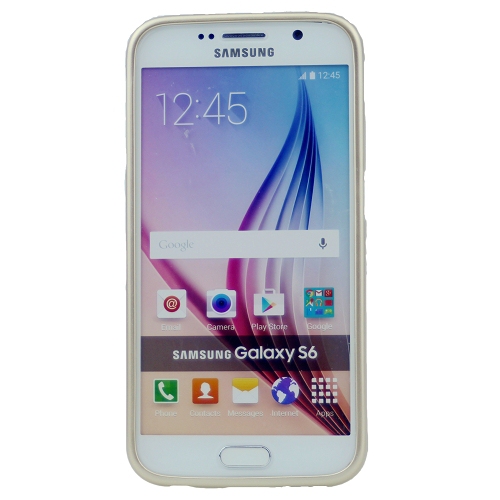 Samsung S6 Goospery Jelly Case, Gold