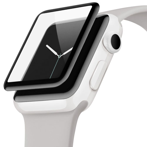 Protecteur d'écran de 42 mm de Belkin pour Apple Watch Series 3/2 - Noir