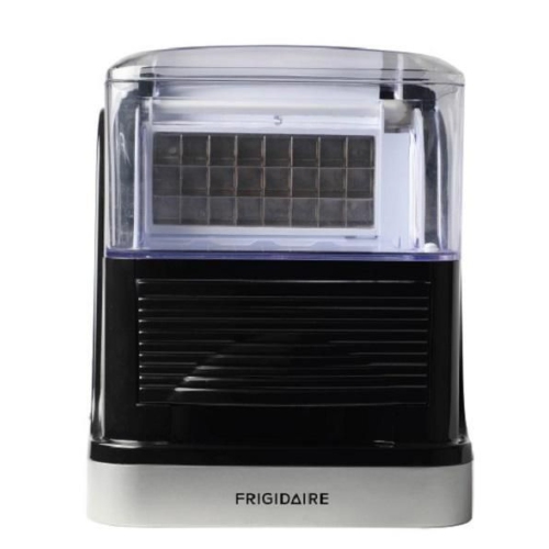 Frigidaire 33LBS Ice Maker, Clear Square Shaped Ice