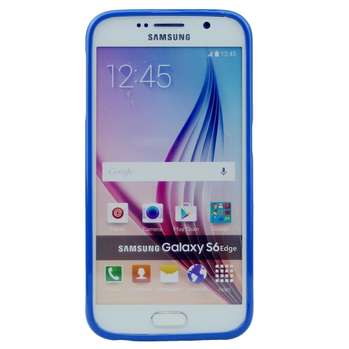 Samsung S6 Edge Goospery Jelly Case, Blue