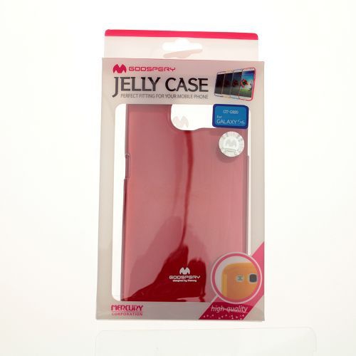 Samsung S6 Edge Goospery Jelly Case, Red