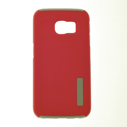 No Package Samsung S6 Edge New Dual Layer Armor Case, Red