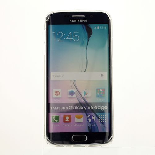 S Line – Étui en TPU pour Samsung S6 Edge , transparent