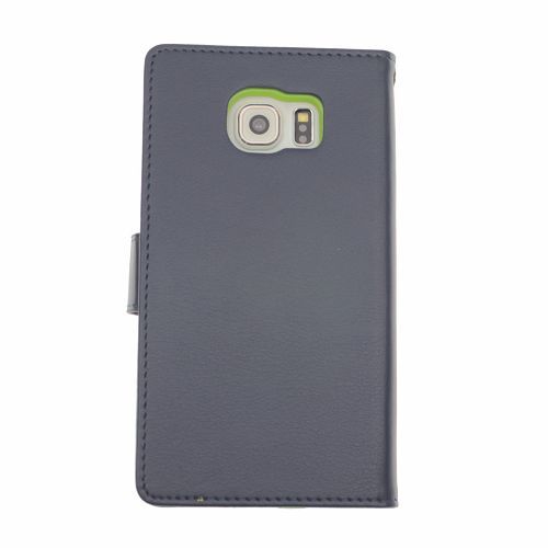 Étui Samsung S6 Edge Goospery Rich Diary, bleu marine