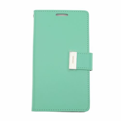 Samsung S6 Edge Goospery Rich Diary Case, Teal