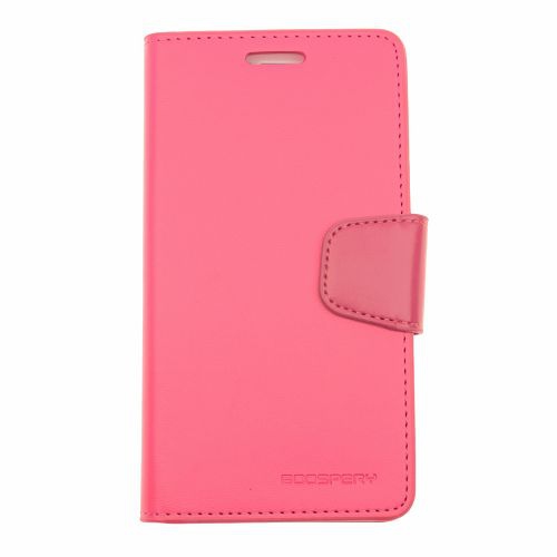 Samsung S6 Edge Goospery Sonata Diary Case, Hot Pink