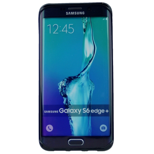 Samsung S6 Edge plus – Étui en TPUR lustré, noir