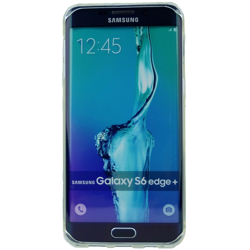 Étui en TPU brillant Samsung S6 Edge Plus, transparent