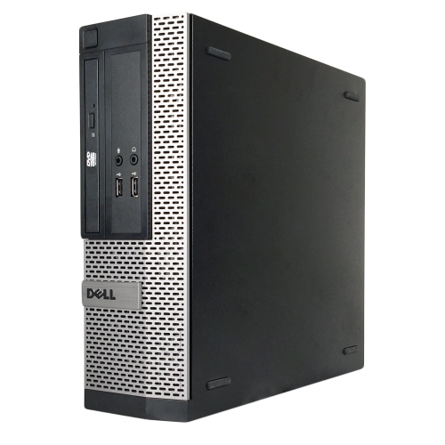 Refurbished - Dell OptiPlex 3020 SFF, Intel Core i3 4150 3.5GHz, 4G DDR3, 128G SSD, DVD, WiFi, BT, Win10 Home 64 Bit (EN/FR/ES)