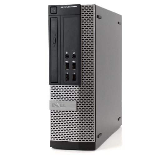 Refurbished - Dell OptiPlex 9020 SFF,Intel Quad Core i5 4590 up to 3.7G,12G,256G SSD,DVD,WiFi,BT,Win10 Home 64 Bit (EN/FR/ES)