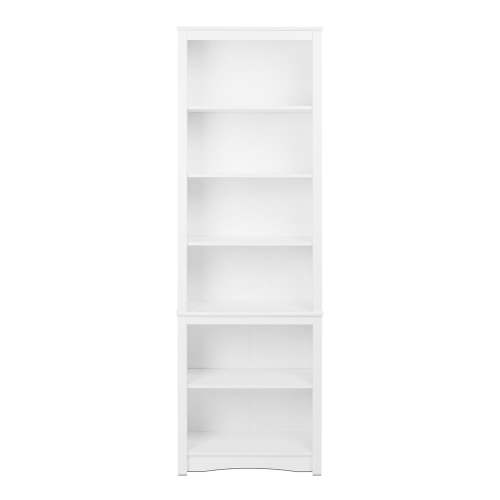 Tall Bookcase - White