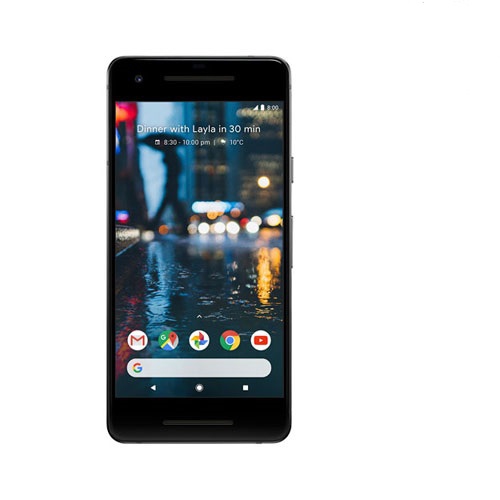 Refurbished - Unlocked Google Pixel 2 64GB - Just Black