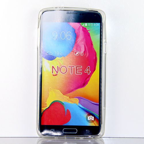 Samsung Note 4 S Line Design Soft Case, Clear