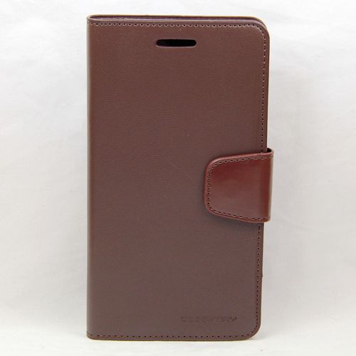 Samsung Note 4 Goospery Sonata Diary, Marron