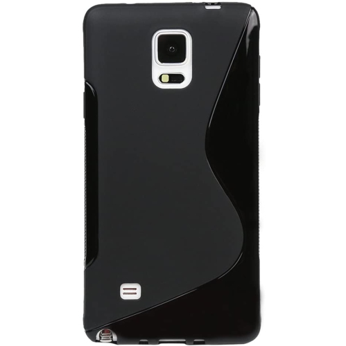 S Line TPU Case For Samsung Note 4, Black