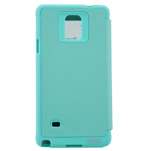 Samsung Note 4 Goospery WoW Bumper Flip, Teal