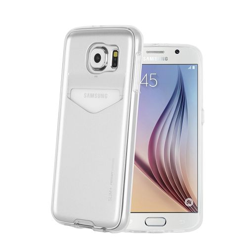 Samsung – Étui mince avec porte-cartes pour le Goopery plus pour Note 5, argenté